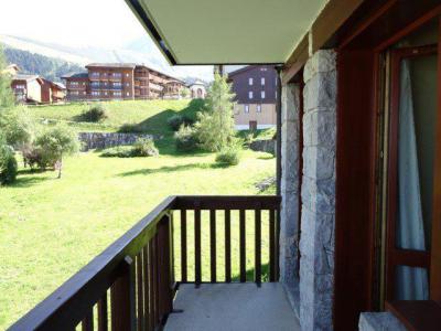 Skiverleih 2-Zimmer-Appartment für 5 Personen (G343) - Résidence Camarine - Valmorel - Terrasse