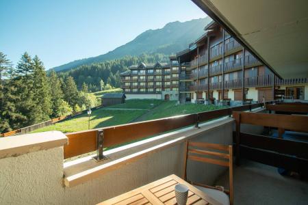 Skiverleih 2-Zimmer-Appartment für 4 Personen (454) - Résidence Cheval Blanc - Valmorel - Terrasse