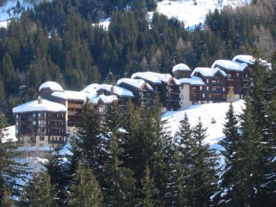 Location au ski Studio 3 personnes (G420) - Résidence Cheval Blanc - Valmorel - Extérieur hiver