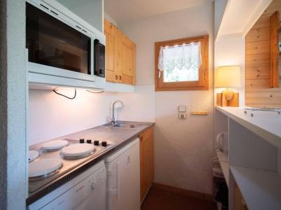 Wynajem na narty Apartament 2 pokojowy 4 osób (C484) - Résidence Cheval Blanc - Valmorel - Kuchnia otwarta