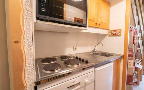 Wynajem na narty Apartament 3 pokojowy z antresolą 6 osób (G479) - Résidence Cheval Blanc - Valmorel - Aneks kuchenny