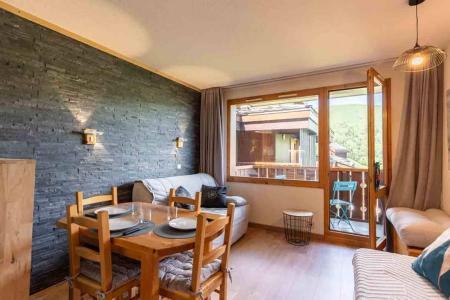 Rent in ski resort Studio 4 people (G420) - Résidence Cheval Blanc - Valmorel - Living room