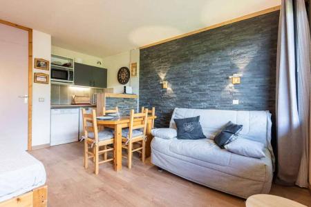 Rent in ski resort Studio 4 people (G420) - Résidence Cheval Blanc - Valmorel - Living room