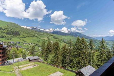 Location au ski Studio 4 personnes (G420) - Résidence Cheval Blanc - Valmorel - Balcon