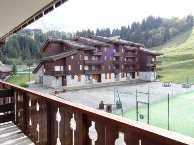 Ski verhuur Appartement 2 kamers 5 personen (G004) - Résidence Côté Soleil - Valmorel - Terras