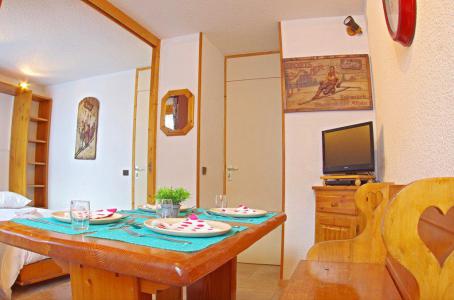 Ski verhuur Studio 4 personen (G389) - Résidence Côté Soleil - Valmorel - Woonkamer