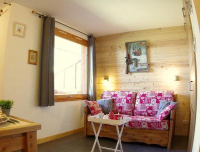 Ski verhuur Studio 4 personen (GL340) - Résidence Côté Soleil - Valmorel - Woonkamer