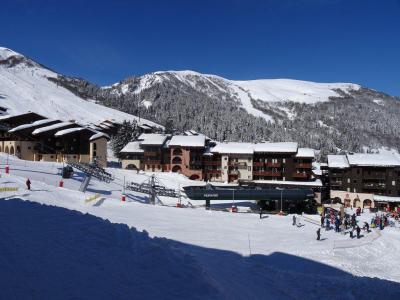 Vacances en montagne Appartement 2 pièces 6 personnes (G300) - Résidence des Roches Blanches - Valmorel - Extérieur hiver
