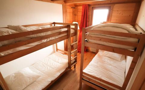 Skiverleih 3-Zimmer-Appartment für 4 Personen (G450) - Résidence du Bourg-Morel - Valmorel - Schlafzimmer