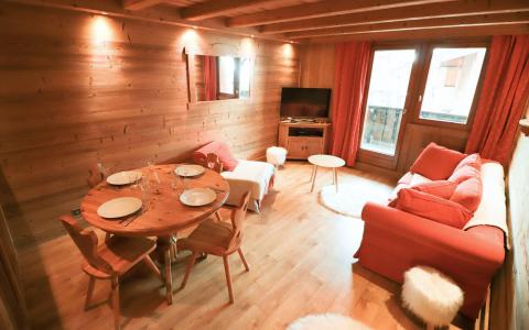 Location au ski Appartement 3 pièces 4 personnes (G450) - Résidence du Bourg-Morel - Valmorel - Coin repas