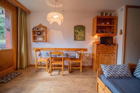 Ski verhuur Studio 2 personen (051) - Résidence la Camarine - Valmorel - Woonkamer