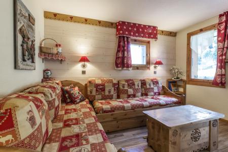 Ski verhuur Appartement 2 kamers 4 personen (012) - Résidence la Lauzière Dessus - Valmorel - Woonkamer