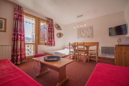 Ski verhuur Appartement 2 kamers 5 personen (006) - Résidence la Lauzière Dessus - Valmorel - Woonkamer