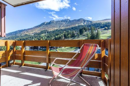 Skiverleih 2-Zimmer-Appartment für 4 Personen (015) - Résidence la Roche Combe - Valmorel - Terrasse