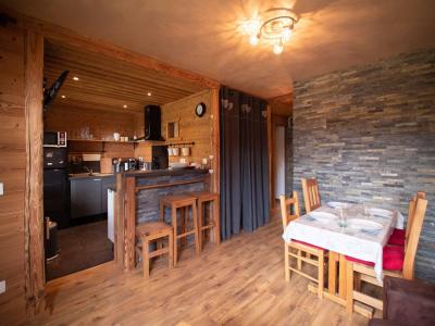 Wynajem na narty Apartament 2 pokojowy 5 osób (G485) - Résidence la Terrasse - Valmorel - Pokój gościnny