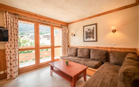 Ski verhuur Appartement 3 kamers 6 personen (GL275) - Résidence la Valériane - Valmorel - Woonkamer