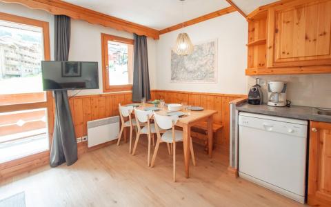 Ski verhuur Appartement 3 kamers 6 personen (GL344) - Résidence la Valériane - Valmorel - Woonkamer