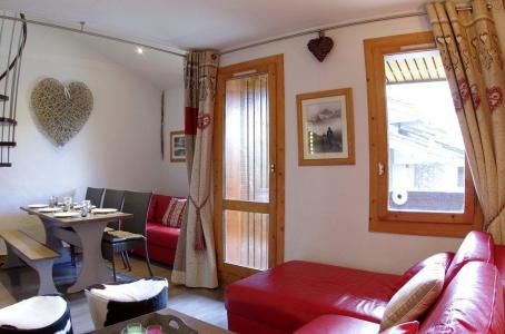 Ski verhuur Appartement duplex 3 kamers 6 personen (G375) - Résidence Lauzière-Dessous - Valmorel - Woonkamer