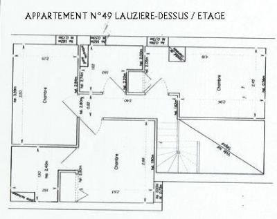 Skiverleih 5 Zimmer Maisonettewohnung für 9 Personen (G234) - Résidence Lauzière-Dessus - Valmorel - Plan
