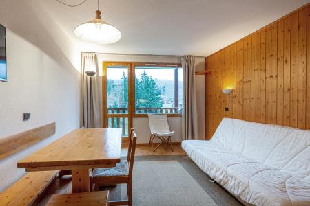 Ski verhuur Appartement 2 kamers 4 personen (C11) - Résidence le Cheval Blanc - Valmorel - Woonkamer