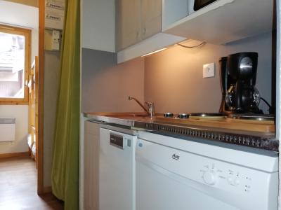 Location au ski Studio cabine 4 personnes (025) - Résidence le Cristallin - Valmorel - Kitchenette