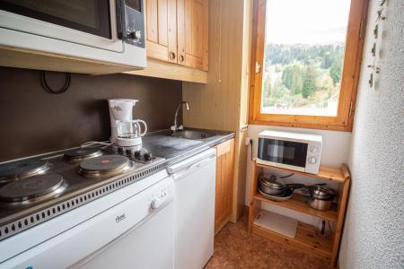 Ski verhuur Appartement 3 kamers 6 personen (021) - Résidence le Mucillon - Valmorel - Keukenblok