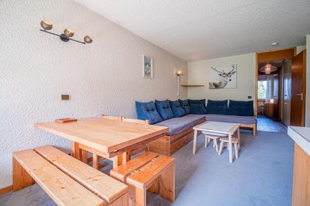 Skiverleih 2-Zimmer-Appartment für 5 Personen (019) - Résidence le Pierrafort - Valmorel - Wohnzimmer