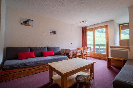 Skiverleih 2-Zimmer-Appartment für 5 Personen (023) - Résidence le Pierrafort - Valmorel - Wohnzimmer