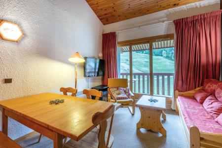 Ski verhuur Appartement 2 kamers mezzanine 6 personen (049) - Résidence le Pierrafort - Valmorel - Woonkamer