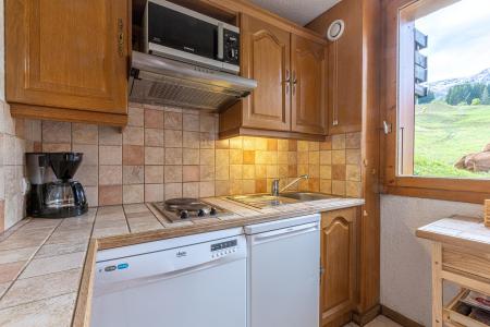 Location au ski Appartement 2 pièces 5 personnes (004) - Résidence le Pierrafort - Valmorel - Kitchenette