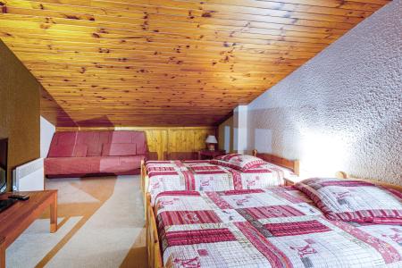 Skiverleih Wohnung 2 Mezzanine Zimmer 6 Leute (049) - Résidence le Pierrafort - Valmorel - Schlafzimmer