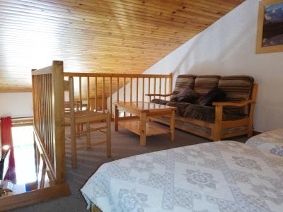 Skiverleih Wohnung 3 Mezzanine Zimmer 6 Leute (048) - Résidence le Pierrafort - Valmorel - Offener Schlafbereich