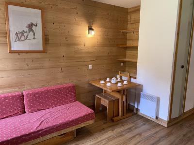 Skiverleih 3 Zimmer Maisonettewohnung für 8 Personen (072) - Résidence le Portail - Valmorel - Wohnzimmer