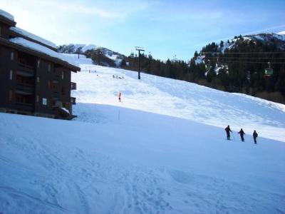 Vacances en montagne Résidence le Portail - Valmorel - Extérieur hiver