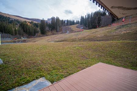 Skiverleih 2-Zimmer-Appartment für 5 Personen (008) - Résidence le Prariond - Valmorel - Terrasse