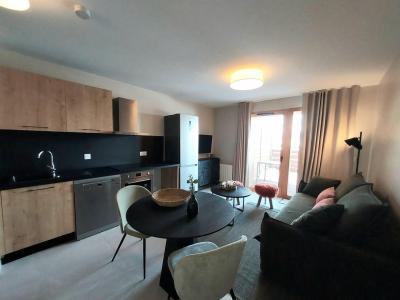 Wynajem na narty Apartament 2 pokojowy 4 osób (ROC005PH) - Résidence Le Roc La Charmette - Valmorel - Pokój gościnny