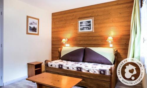 Vacances en montagne Studio 4 personnes (Sélection 28m²) - Résidence les Chalets de Valmorel - Maeva Home - Valmorel - Extérieur hiver