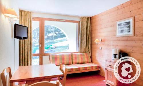 Location au ski Studio 3 personnes (Confort 20m²) - Résidence les Chalets de Valmorel - Maeva Home - Valmorel - Extérieur hiver