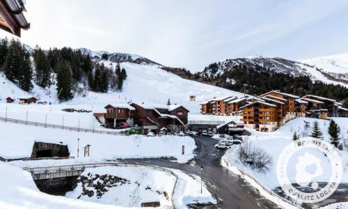 Location au ski Appartement 2 pièces 5 personnes (Sélection 30m²) - Résidence les Chalets de Valmorel - Maeva Home - Valmorel - Extérieur hiver