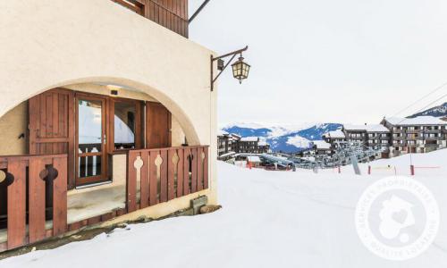Location au ski Appartement 2 pièces 6 personnes (Prestige 38m²) - Résidence les Chalets de Valmorel - Maeva Home - Valmorel - Extérieur hiver