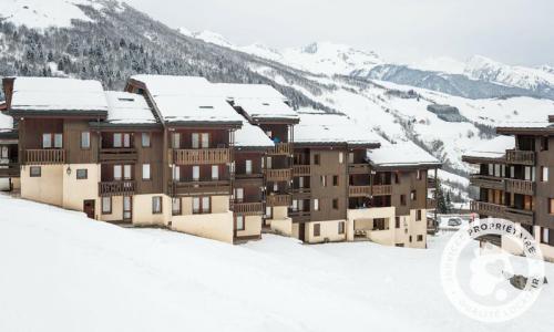 Location au ski Résidence les Chalets de Valmorel - Maeva Home - Valmorel - Extérieur hiver