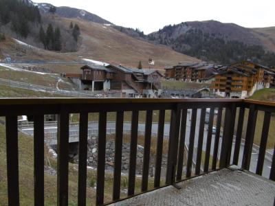 Rent in ski resort 2 room apartment 5 people (055) - Résidence les Lauzes - Valmorel - Terrace