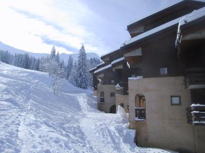 Location au ski Appartement 2 pièces 6 personnes (040) - Résidence les Lauzes - Valmorel - Extérieur hiver