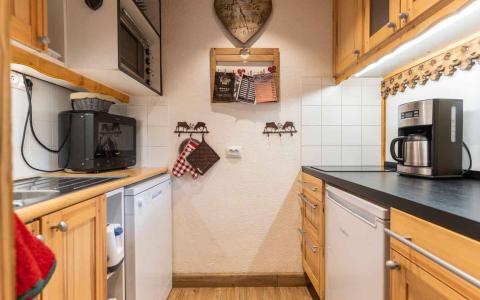 Skiverleih 4 Zimmer Maisonettewohnung für 8 Personen (G266) - Résidence les Marches - Valmorel - Kochnische