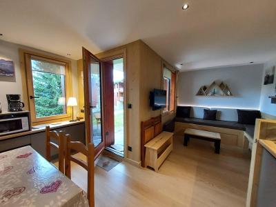 Skiverleih 3-Zimmer-Appartment für 4 Personen (37) - Résidence les Teppes - Valmorel - Wohnzimmer