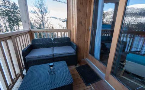 Аренда на лыжном курорте Апартаменты 3 комнат 6 чел. (G447) - Résidence Lumi - Valmorel - Балкон