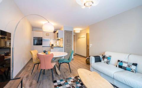 Rent in ski resort 3 room apartment 6 people (G447) - Résidence Lumi - Valmorel - Living room