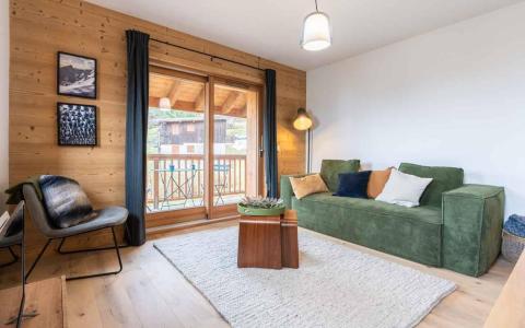 Rent in ski resort 4 room apartment 6 people (G461) - Résidence Lumi - Valmorel - Living room