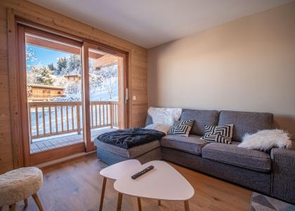 Аренда на лыжном курорте Апартаменты 3 комнат 6 чел. (304) - Résidence Lumi A - Valmorel - Салон