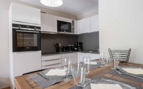 Wynajem na narty Apartament 2 pokojowy 4 osób (G436) - Résidence Lumi - Valmorel - Aneks kuchenny